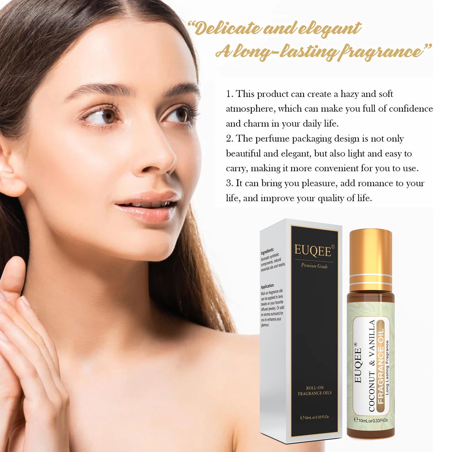 Fragrância óleo-coco feminino