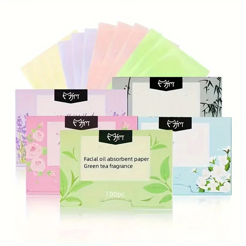Absorvente de óleo facial portátil