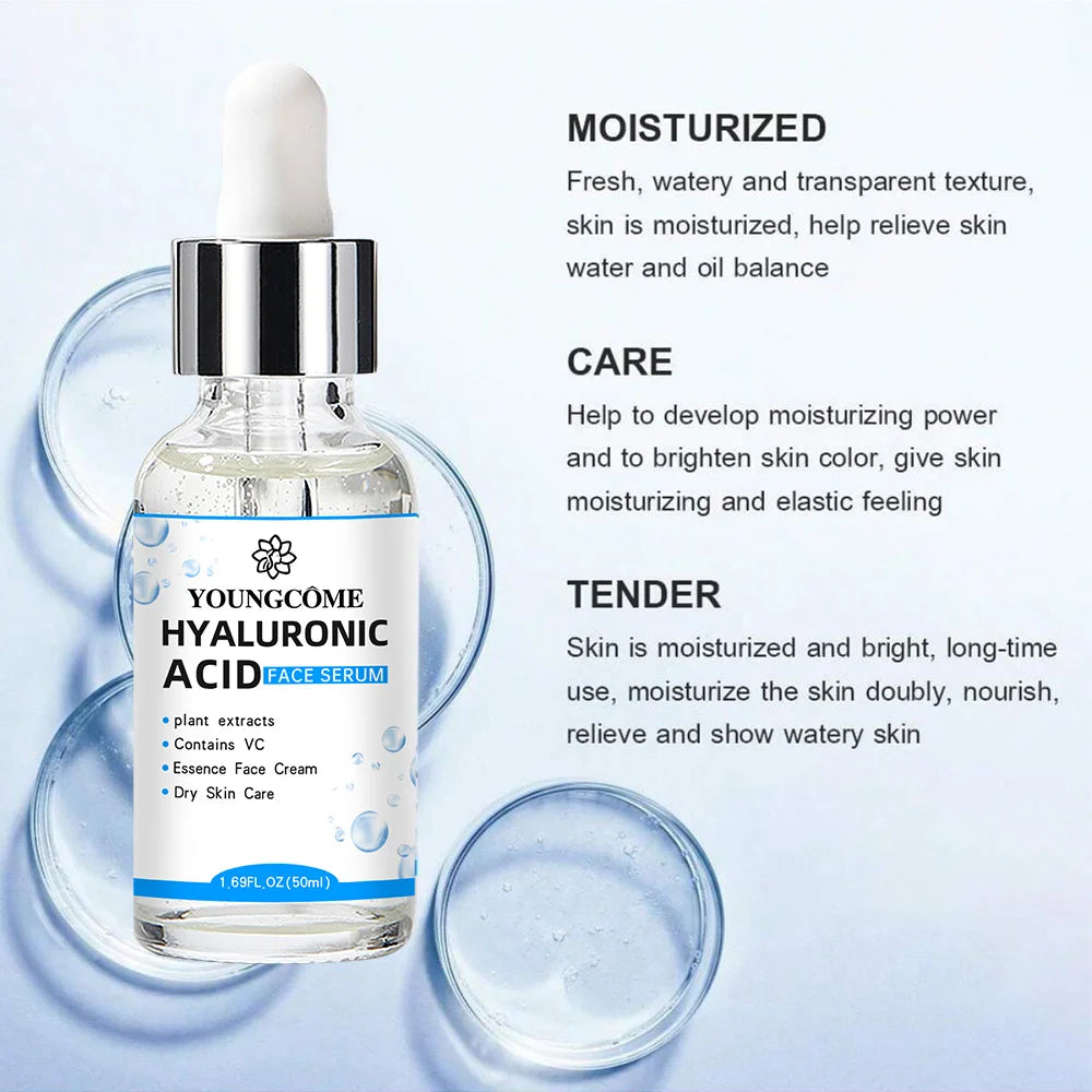 Essência facial de ácido hialurônico