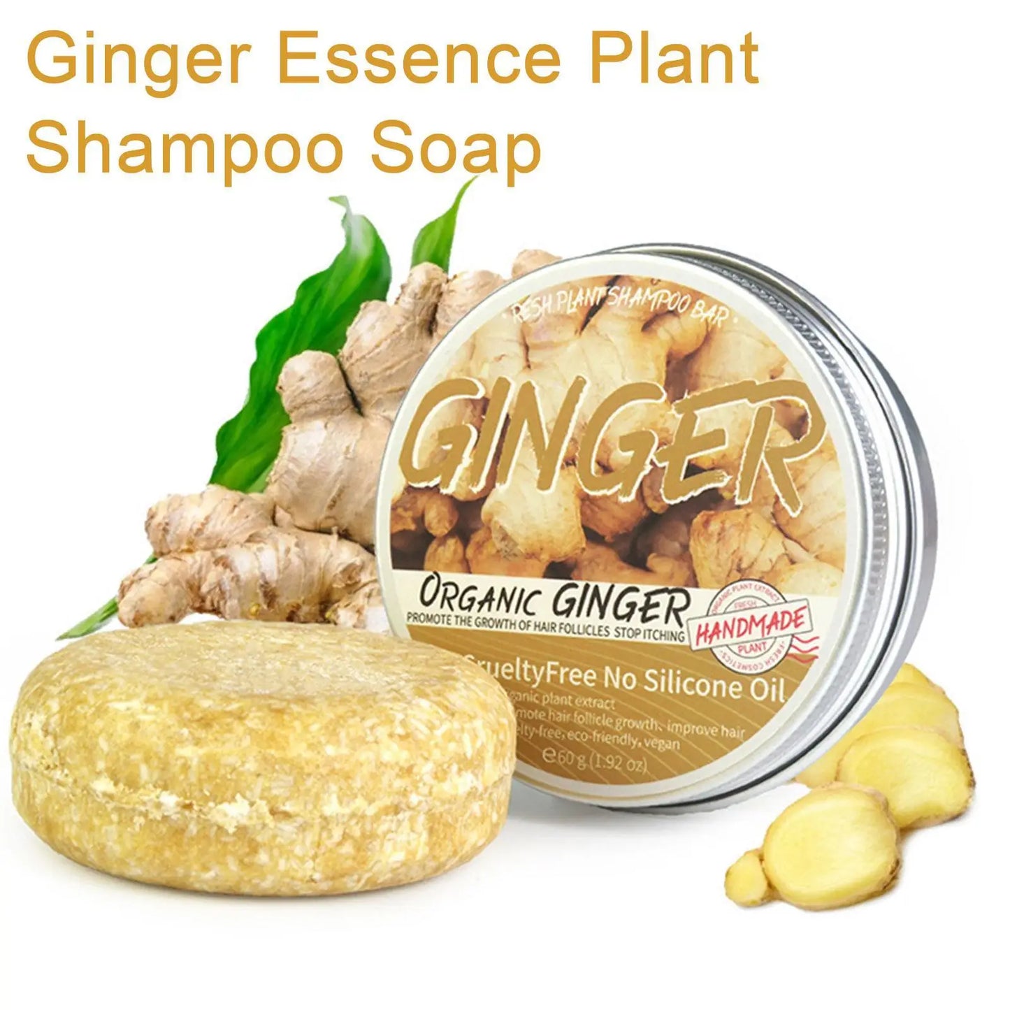 Sabonete para corpo e cabelo de Gengibre