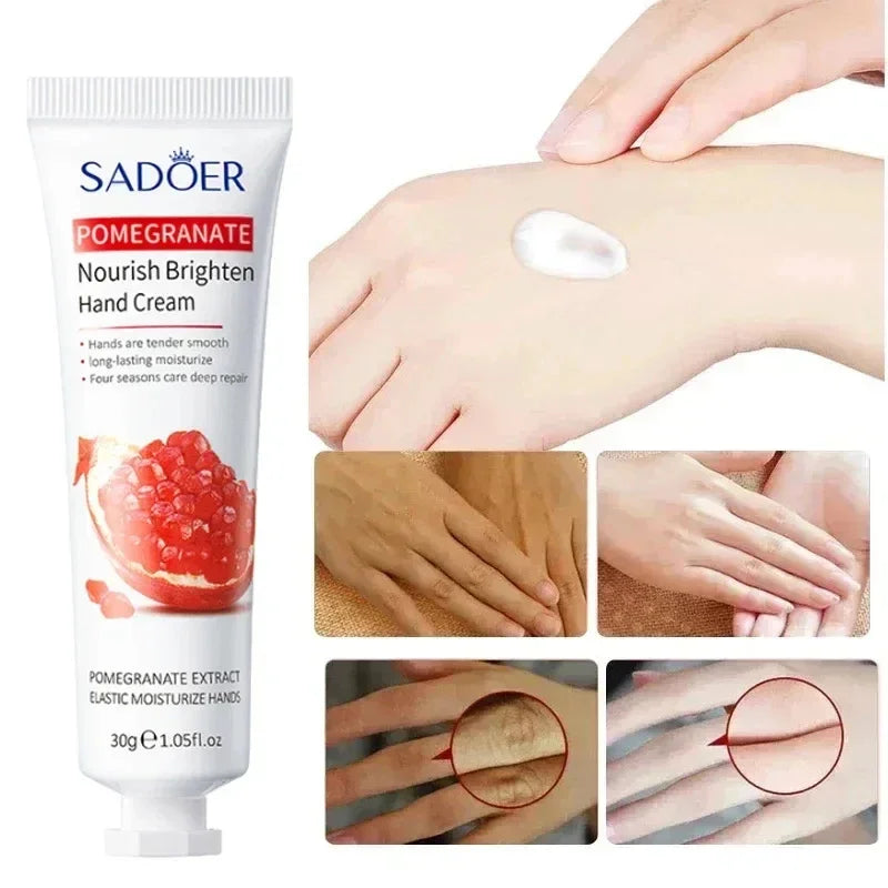 Creme para remoção de rugas das mãos