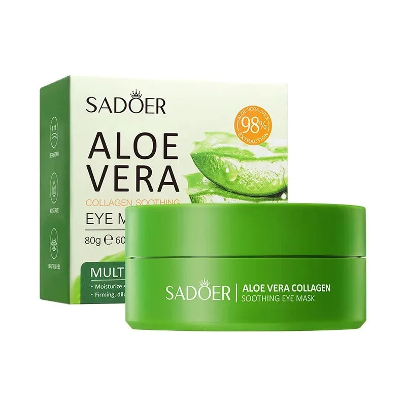Máscara Hidratante para Olhos de Aloe Vera