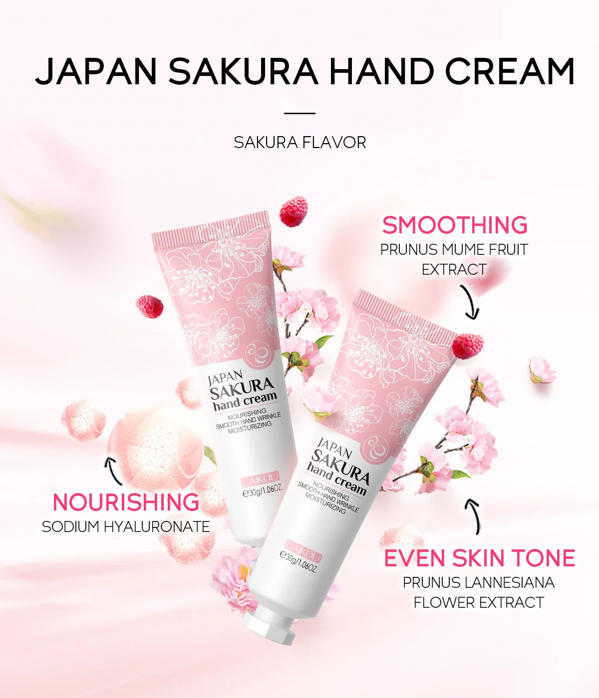 Creme Hidratante para mãos Japonês