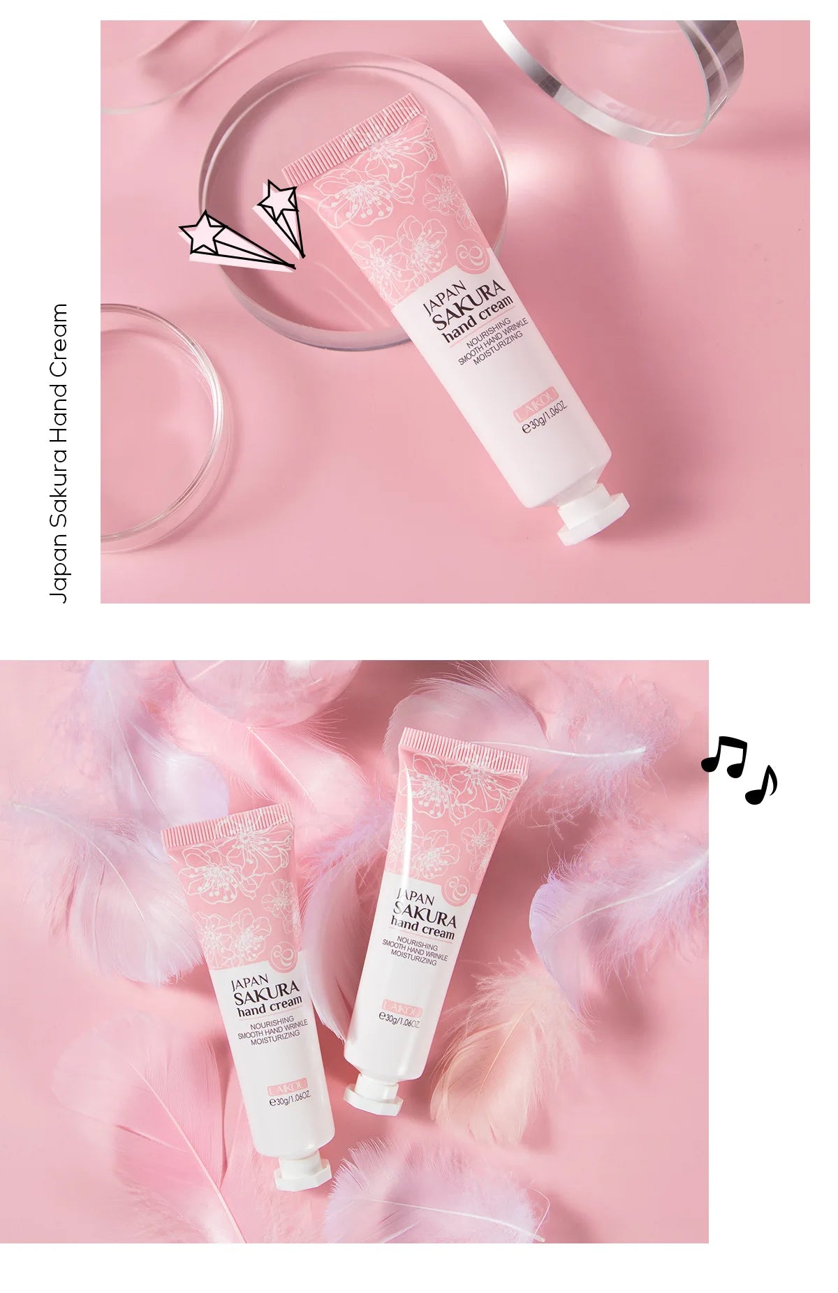 Creme Hidratante para mãos Japonês