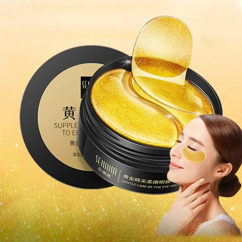 Máscara Hidratante para Olhos Coreanas - Golden