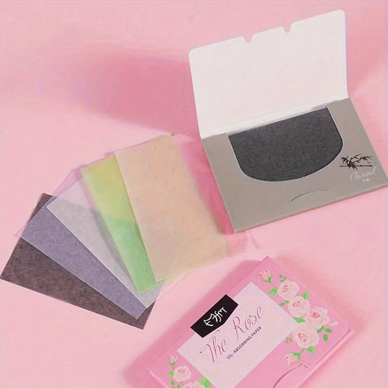 Absorvente de óleo facial portátil