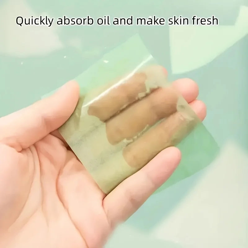 Absorvente de óleo facial portátil