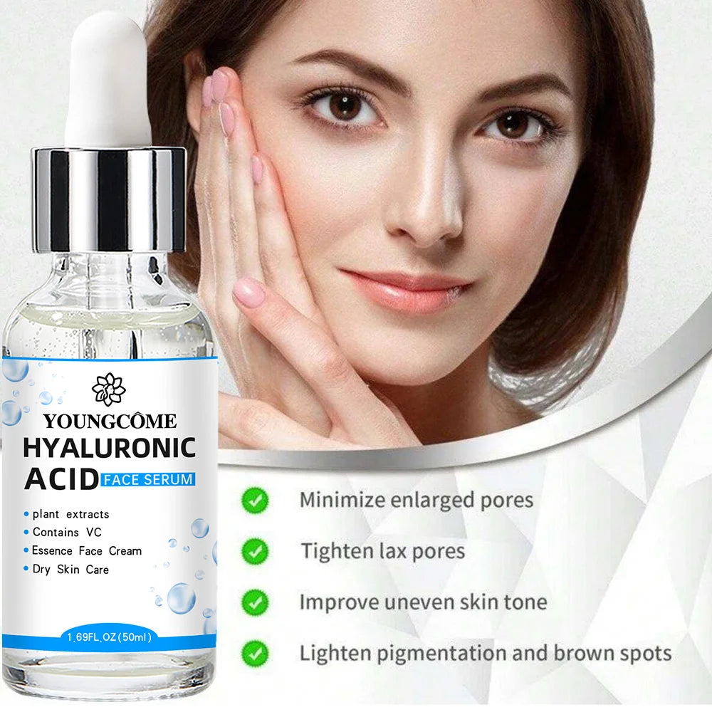 Essência facial de ácido hialurônico