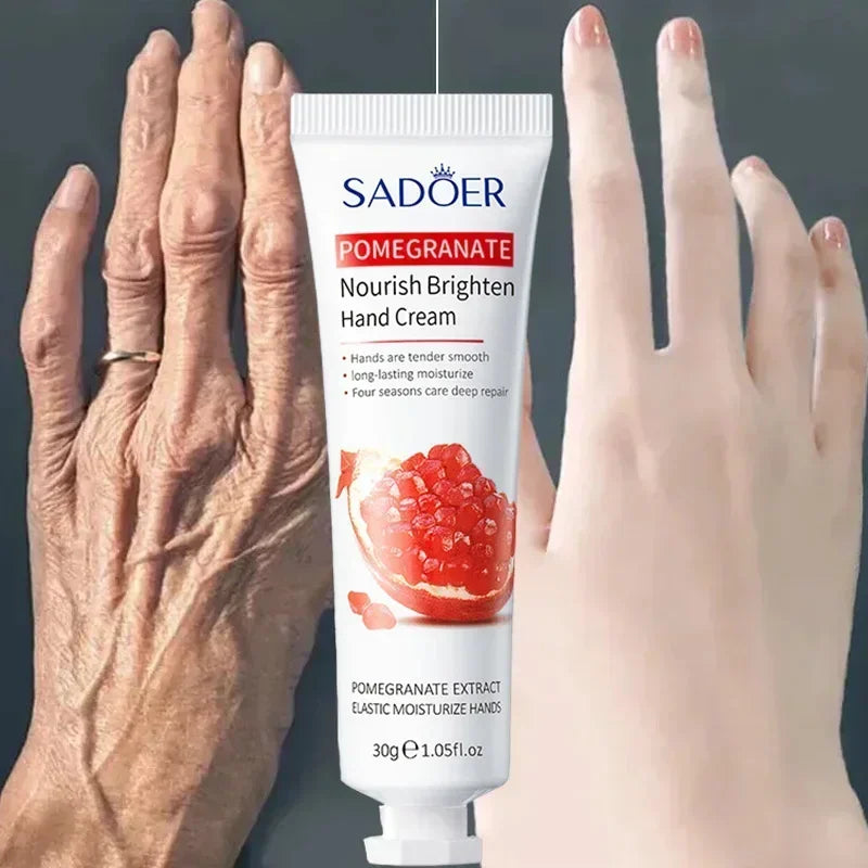 Creme para remoção de rugas das mãos